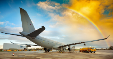 Royal Air Force Completes World First Sustainable Fuel Military Transporter Flight
